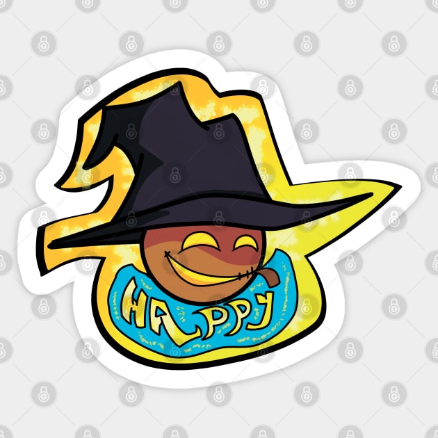 Fnf zardy mod character graffiti happy Sticker by Abrek Art